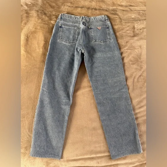 GUESS Vintage 90s Men’s Straight Leg Jeans High Rise Y2K - Picture 8 of 11